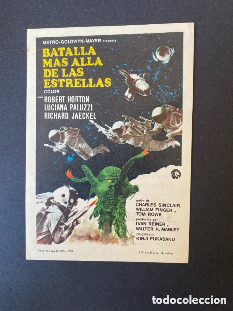 Cine: Programa de cine Batalla m&aacute;s all&aacute; de las estrellas