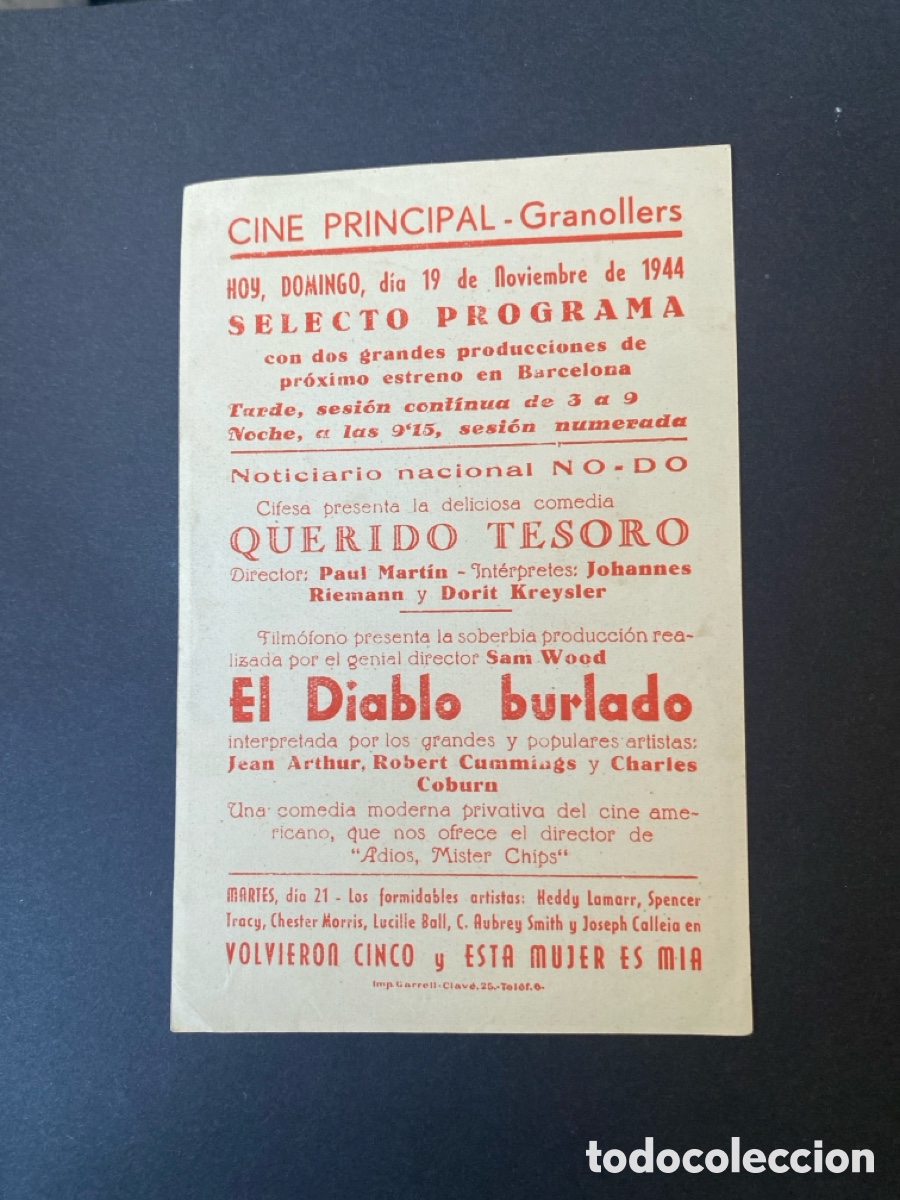 Cine: Programa de cine El diablo burlado - Foto 2