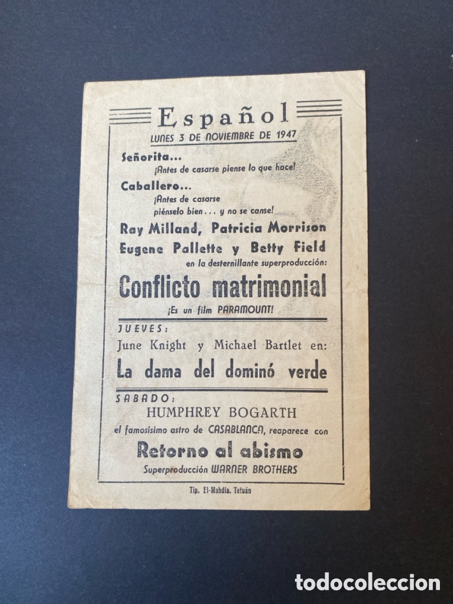 Cine: Programa de cine Conflicto matrimonial - Foto 2