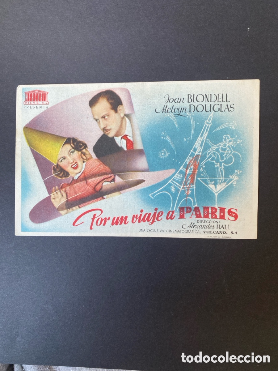 Cine: Programa de cine Por un viaje a Par&iacute;s
