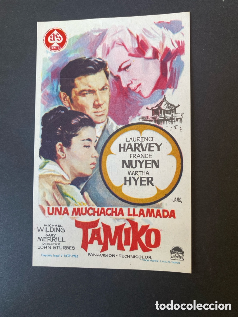 Cine: Programa de cine Una muchacha llamada Tamiko
