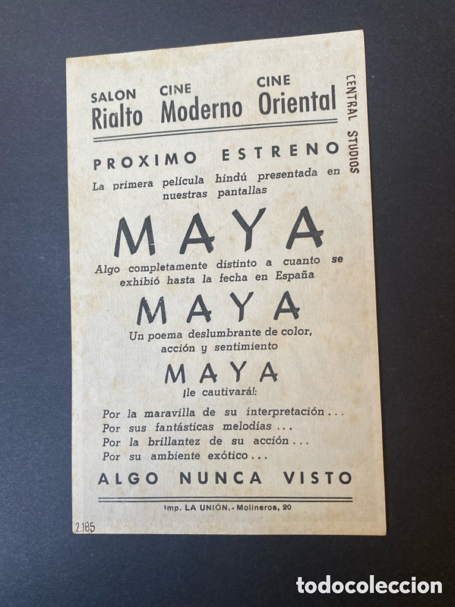 Cine: Programa de cine Maya - Foto 2