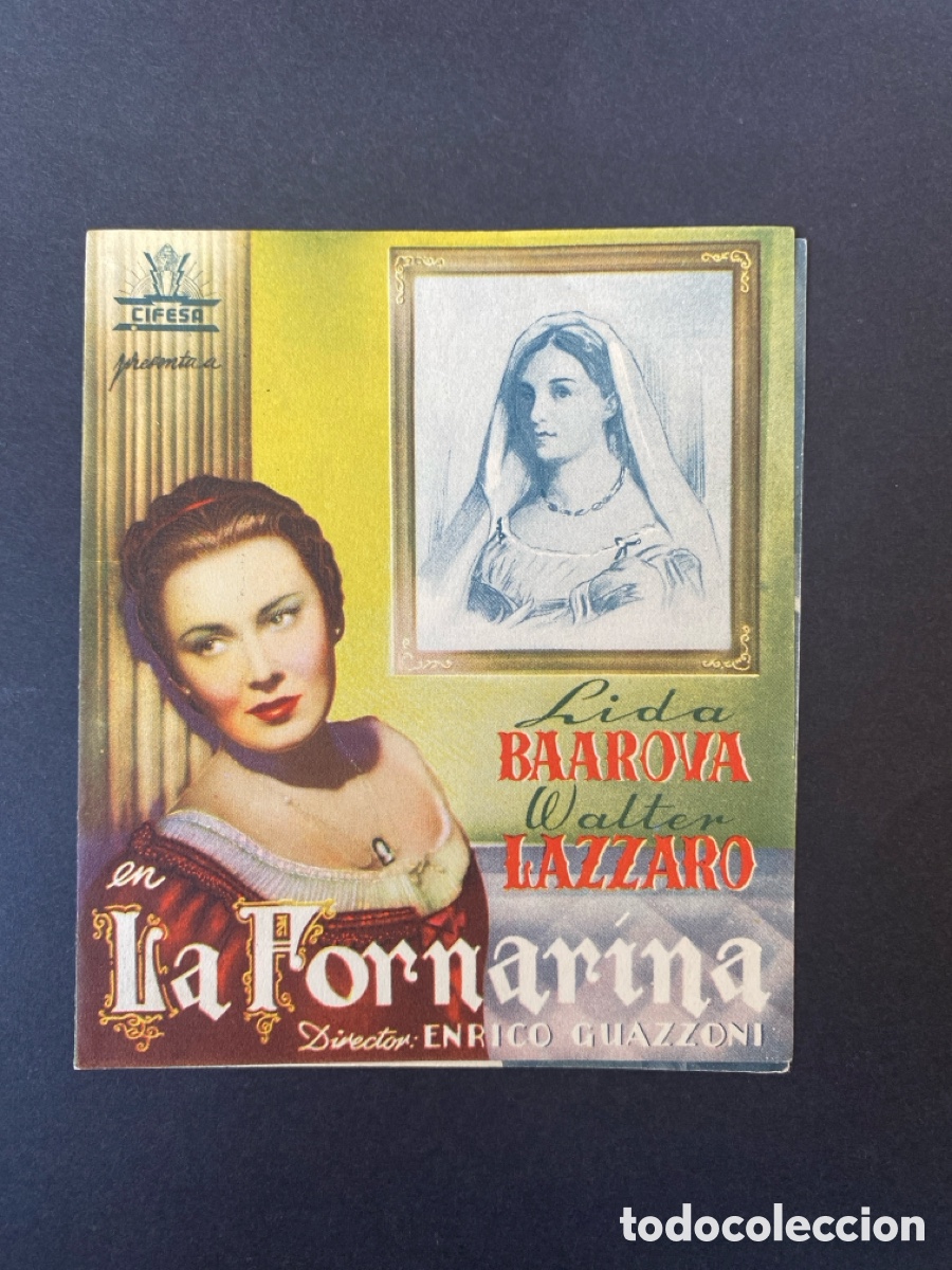 Cine: Programa de cine La fornarina