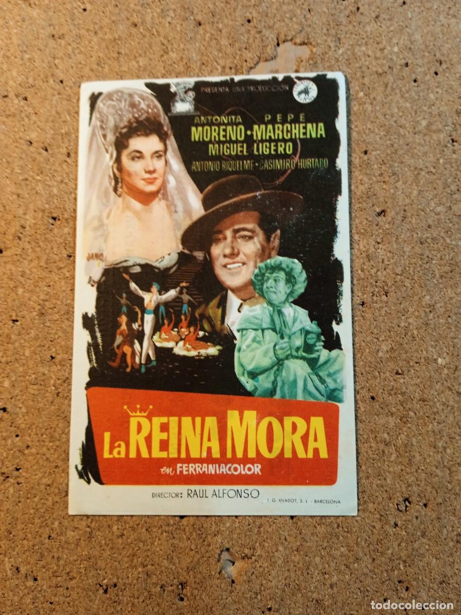 Kino: FOLLETO DE MANO CON PUBLICIDAD LA REINA MORA