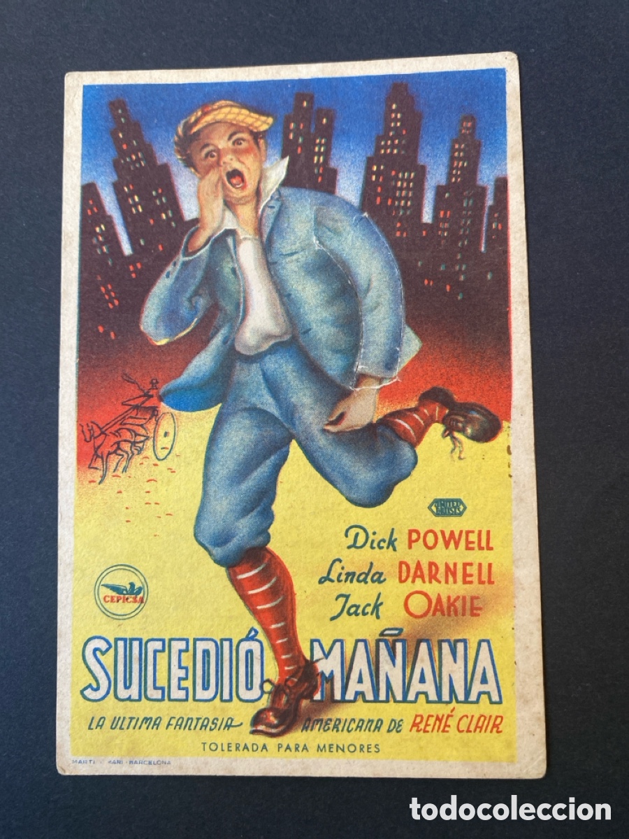 Cine: Programa de cine Sucedi&oacute; ma&ntilde;ana