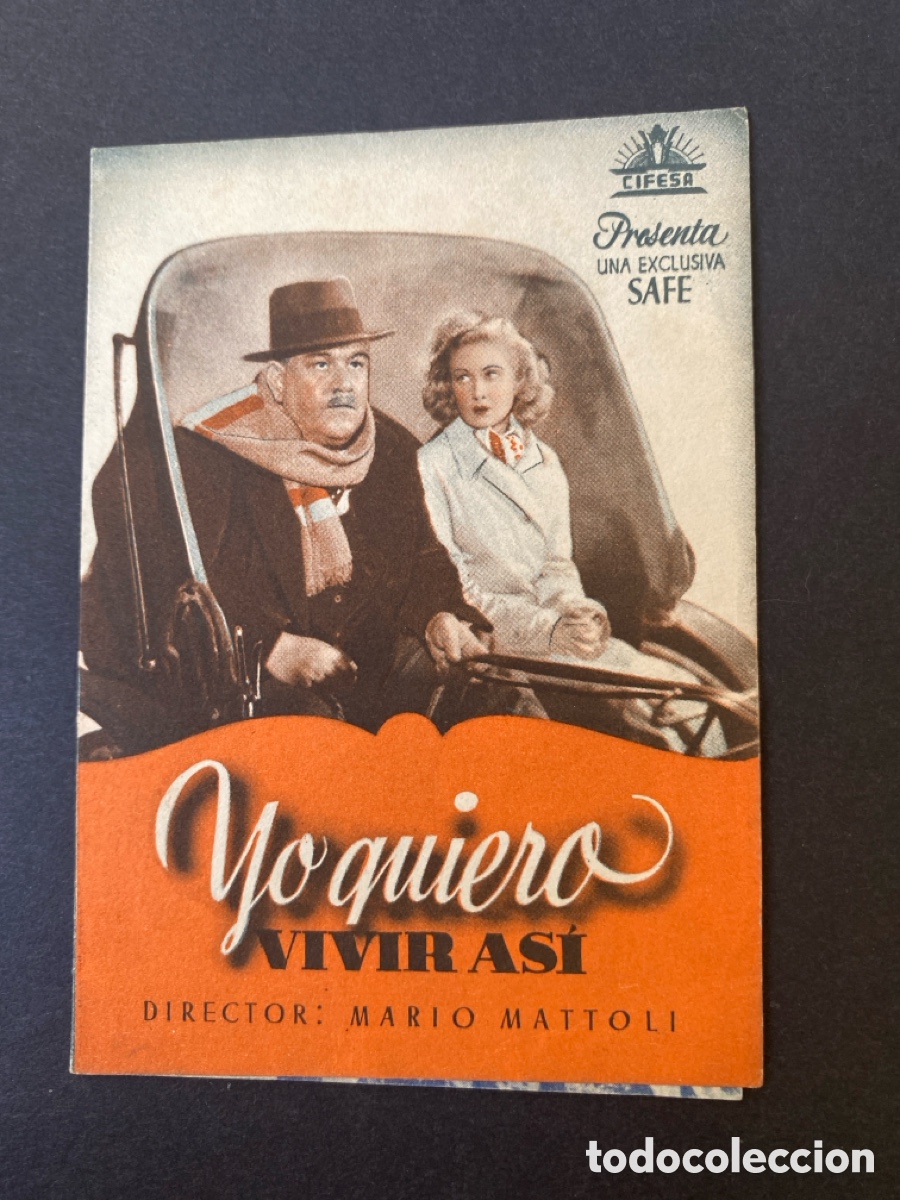 Cine: Programa de cine Yo quiero vivir as&iacute;