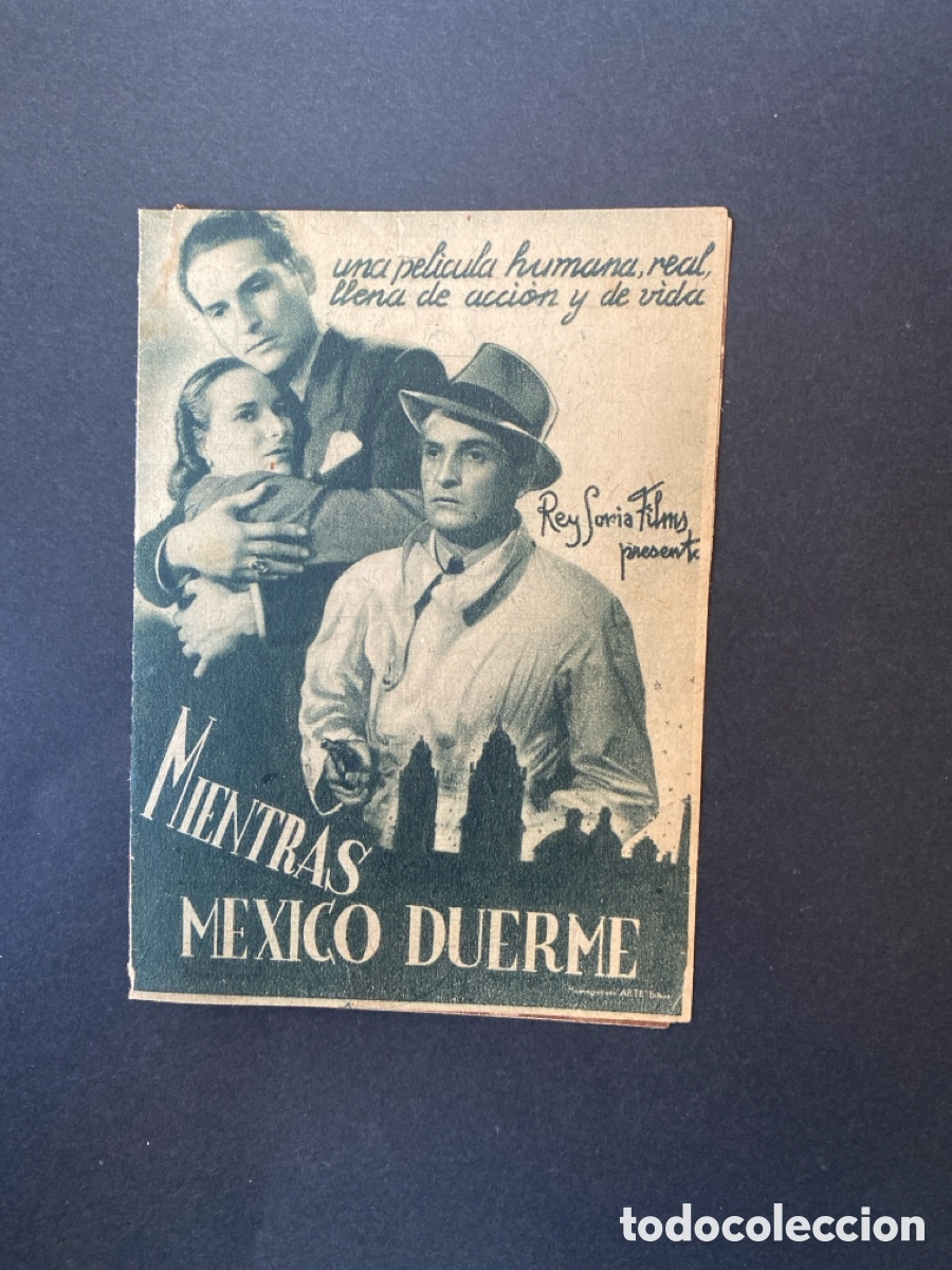 Cine: Programa de cine Mientras Mexico duerme