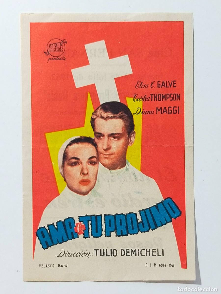 Cine: Programa Sencillo Orig: AMA A TU PROJIMO. E. Galve, C. Thompson - Cine San Fernando (San Fernando)