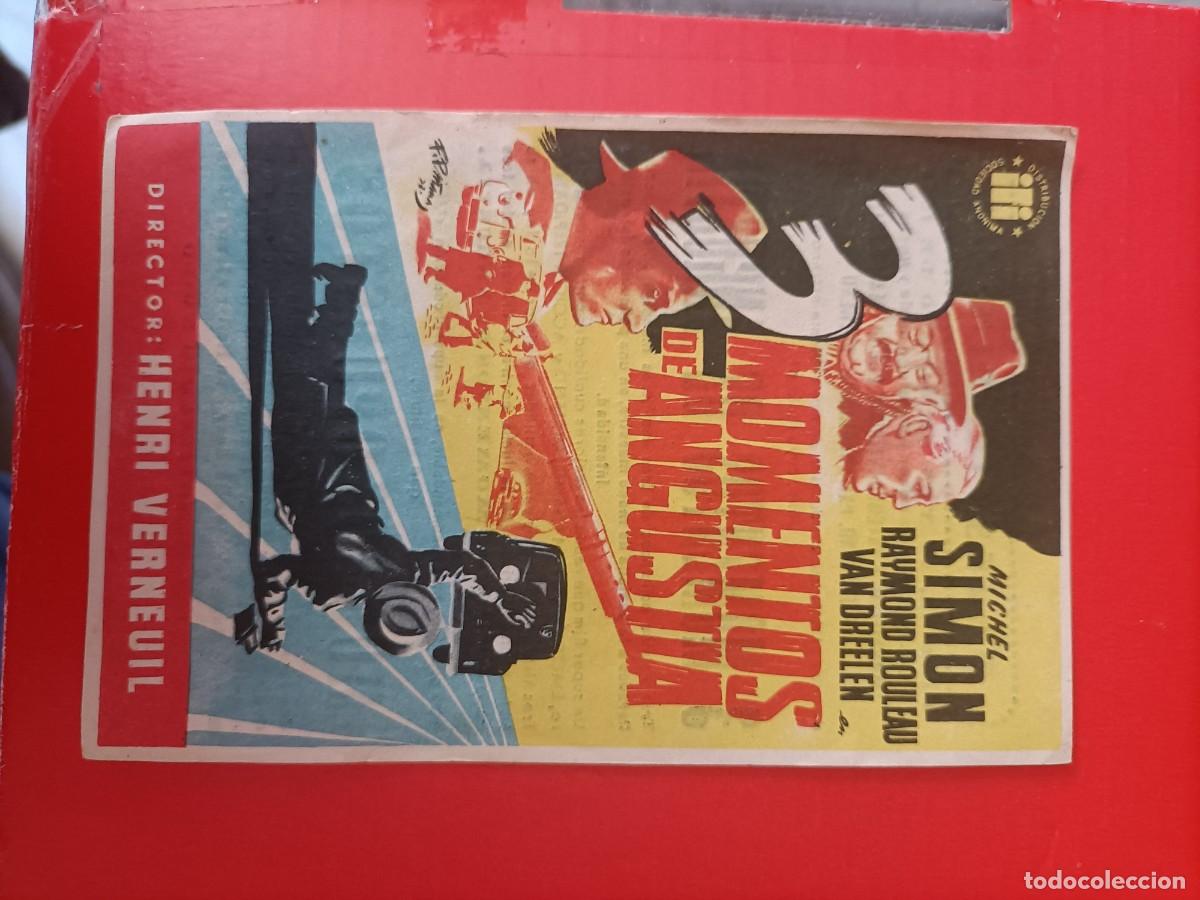 Cine: 3 MOMENTOS DE ANGUSTIA. C/P. MAJESTIC CINEMA. 1954. MICHEL SIM&Oacute;N. EST&Aacute; NUEVO.