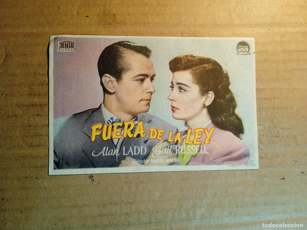 Kino: FOLLETO DE MANO CON PUBLICIDAD FUERA DE LA LEY