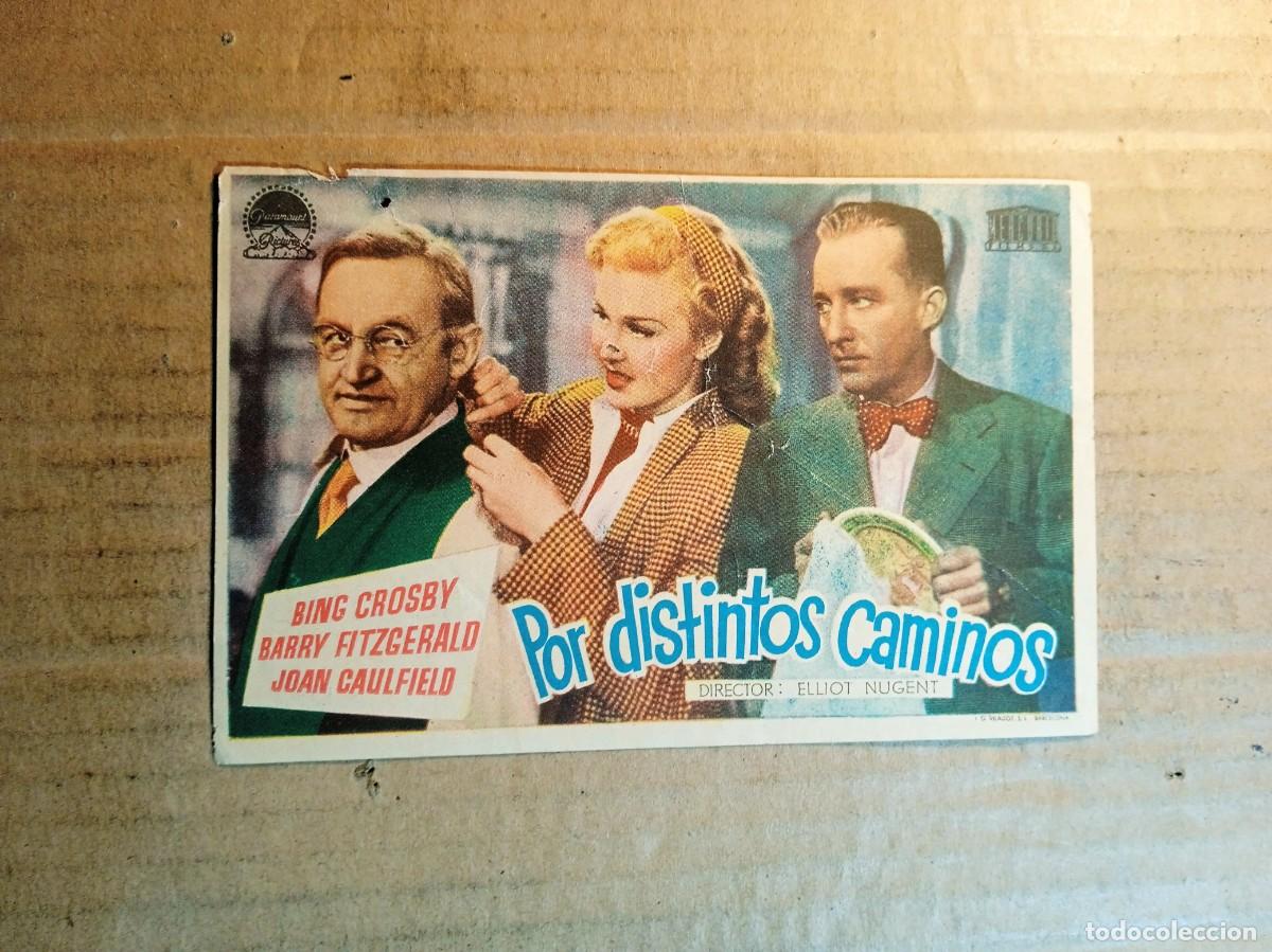 Kino: FOLLETO DE MANO CON PUBLICIDAD POR DISTINTOS CAMINOS