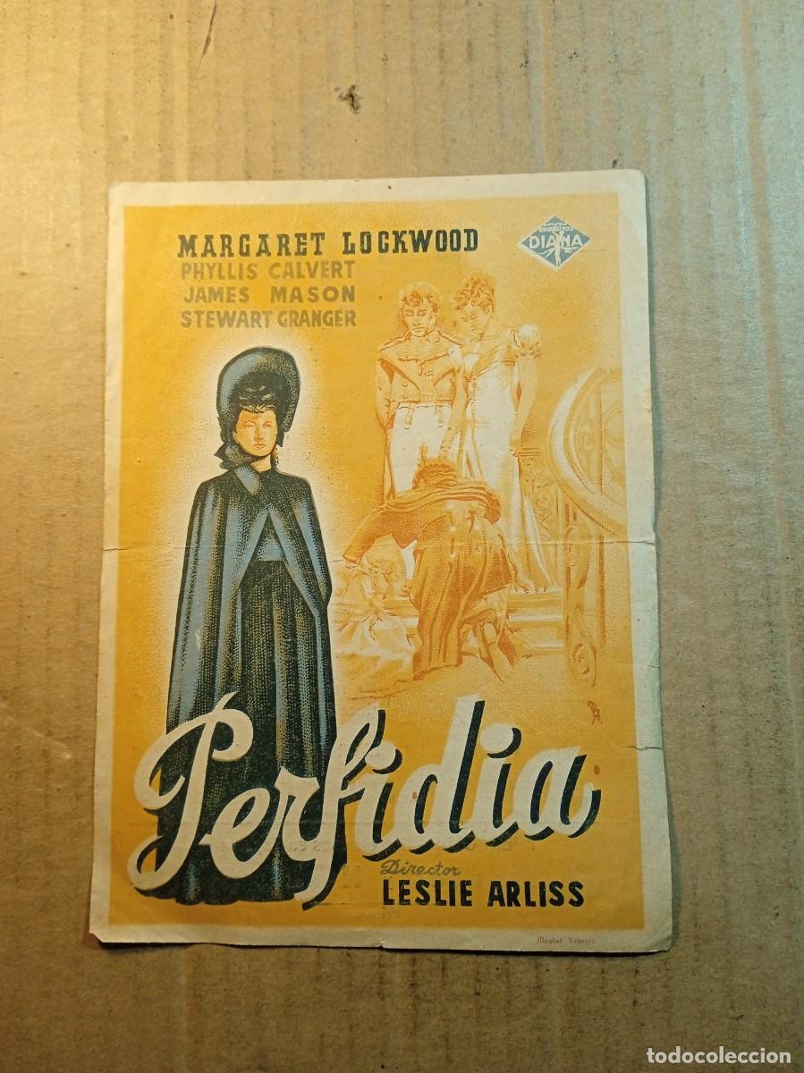 Kino: FOLLETO DE MANO CON PUBLICIDAD PERFIDA