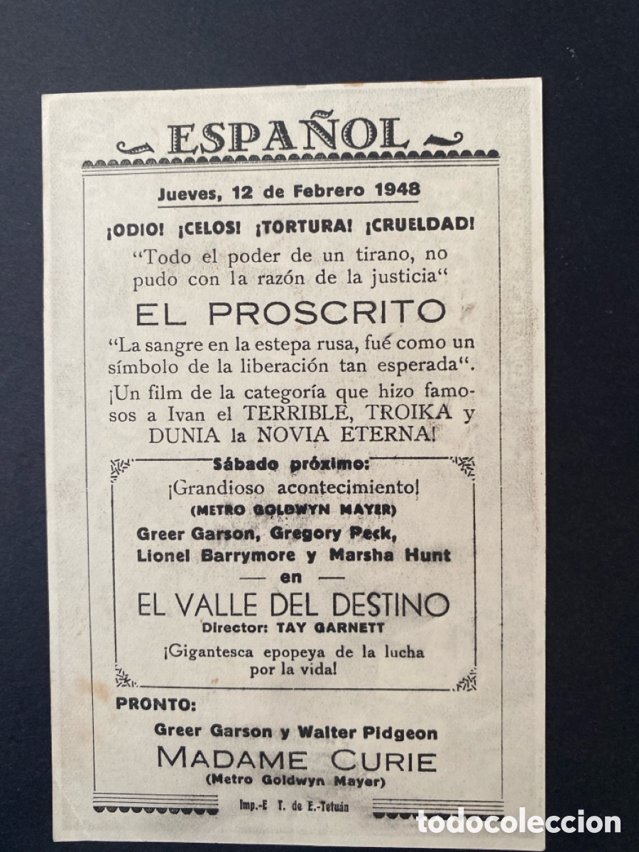 Cine: Programa de cine El proscrito - Foto 2