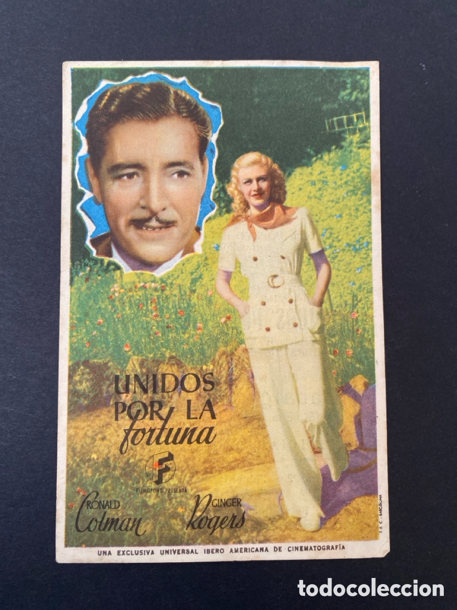 Cine: Programa de cine Unidos por la fortuna
