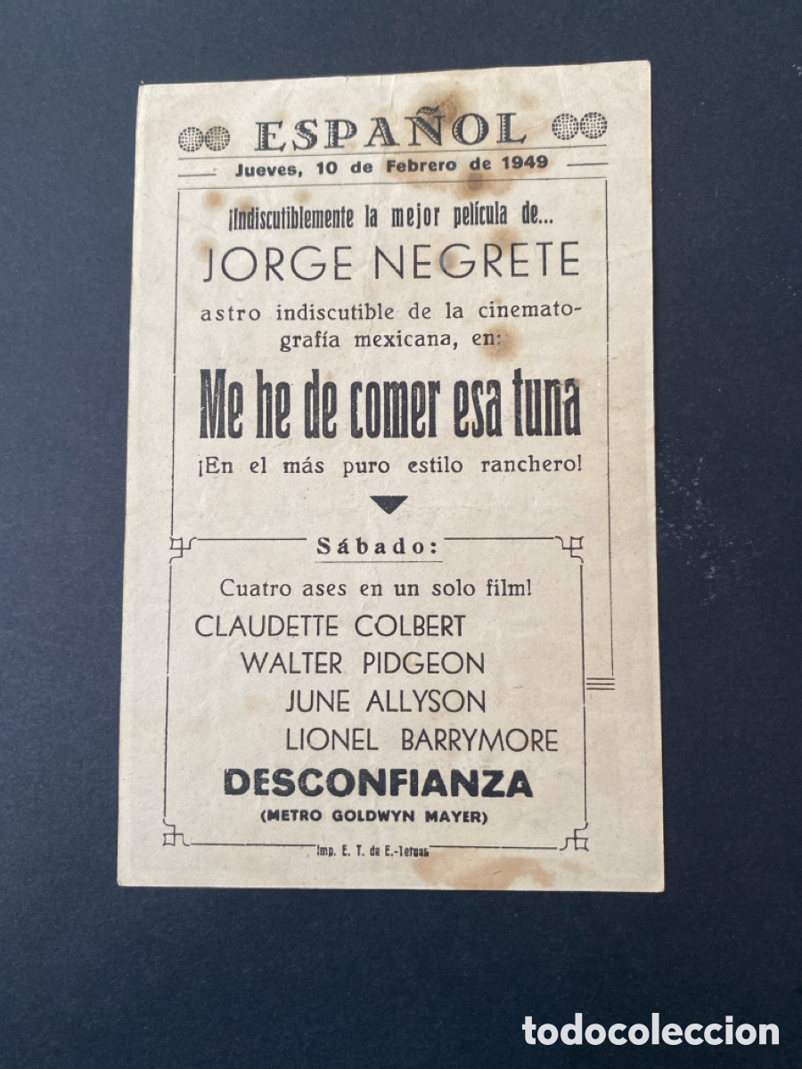 Cine: Programa de cine Me he de comer esa tuna - Foto 2