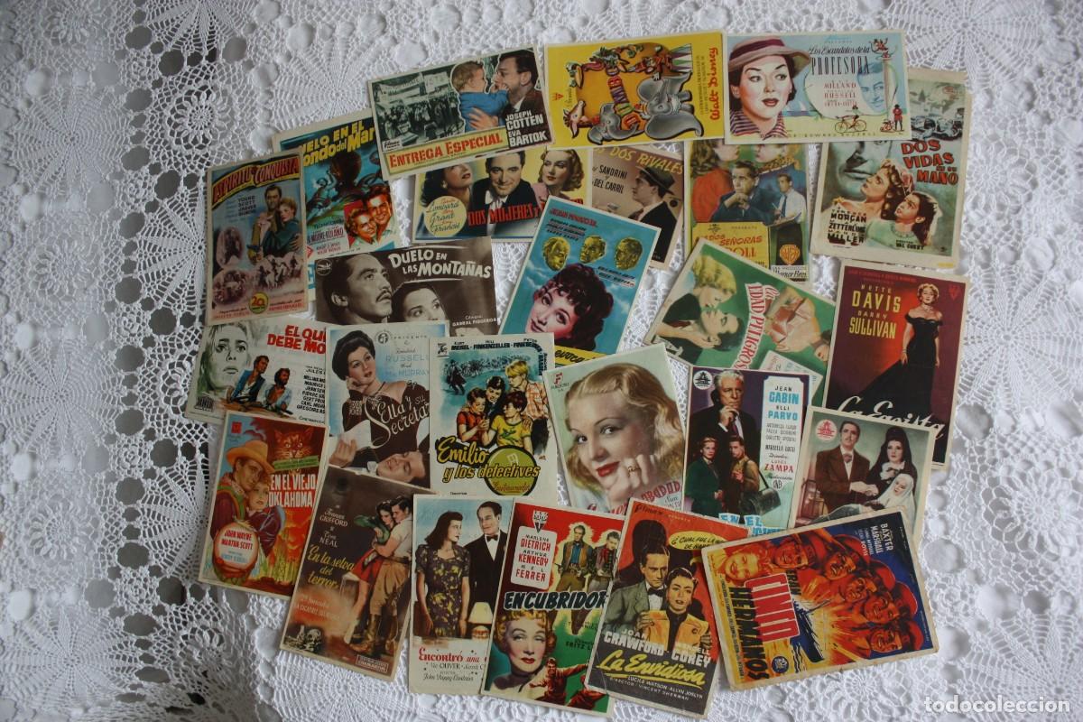  Foglietti di film di film antichi di cinema: 105 PROGRAMAS DIFERENTES DE CINE
