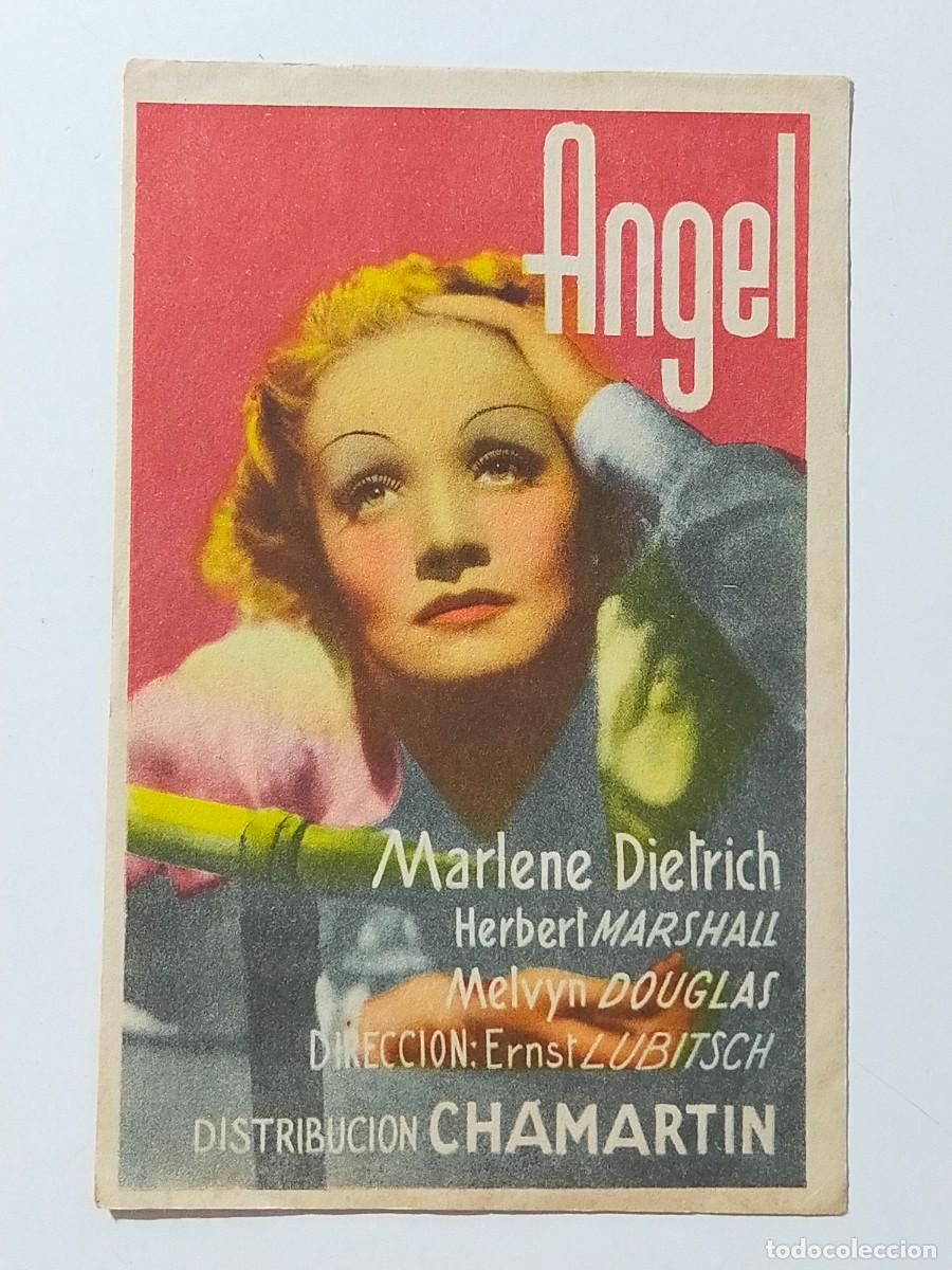 Cine: Programa Sencillo Orig: ANGEL. Marlene Dietrich, Melvyn Douglas - Gran Cinema (San Fernando, C&aacute;diz)