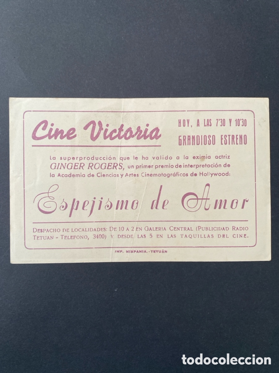 Cine: Programa de cine Espejismo de amor - Foto 2