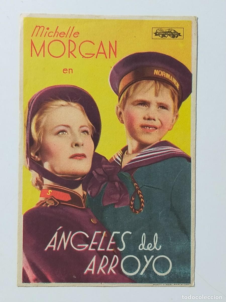 Cine: Programa Sencillo Orig: ANGELES DEL ARROYO. Michelle Morgan, Michel Simon - Sin cine impreso 1940
