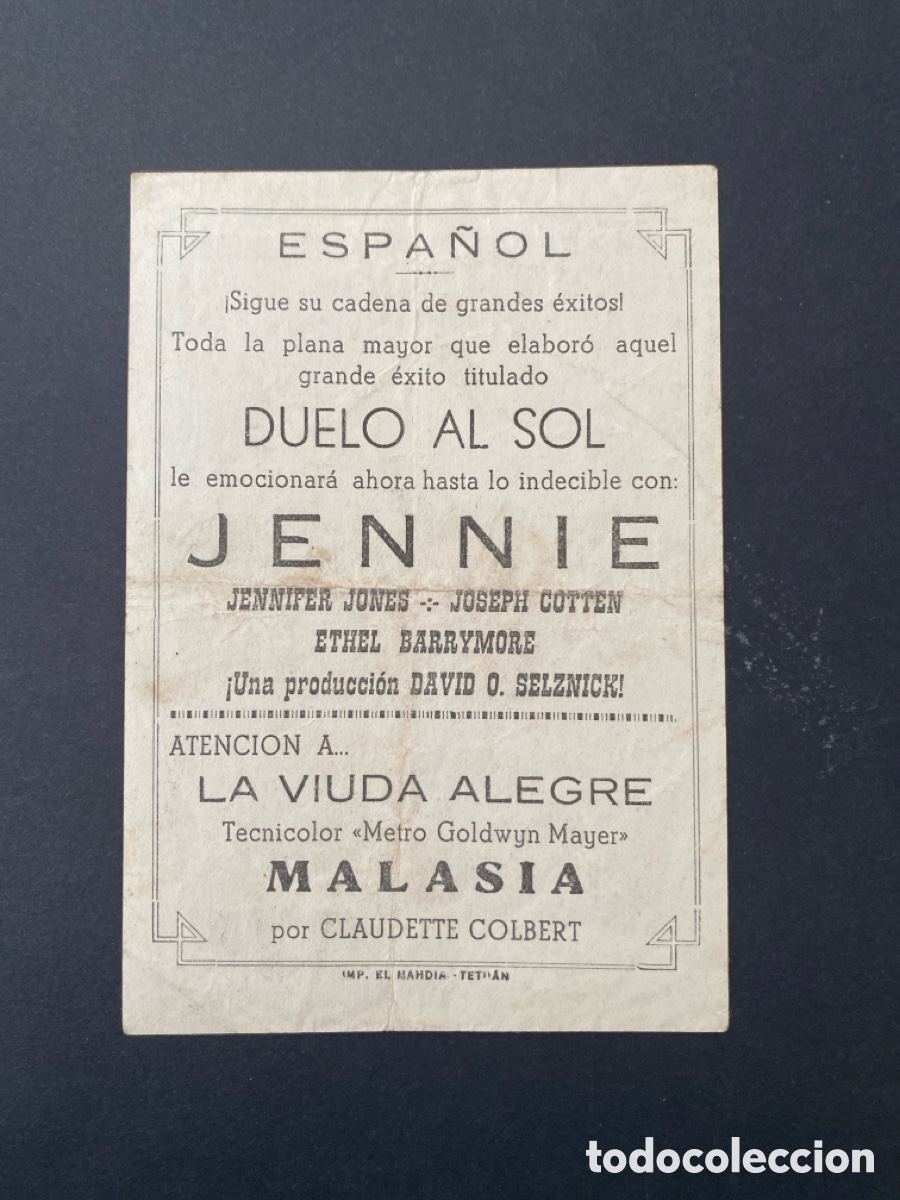 Cine: Programa de cine Jennie - Foto 2