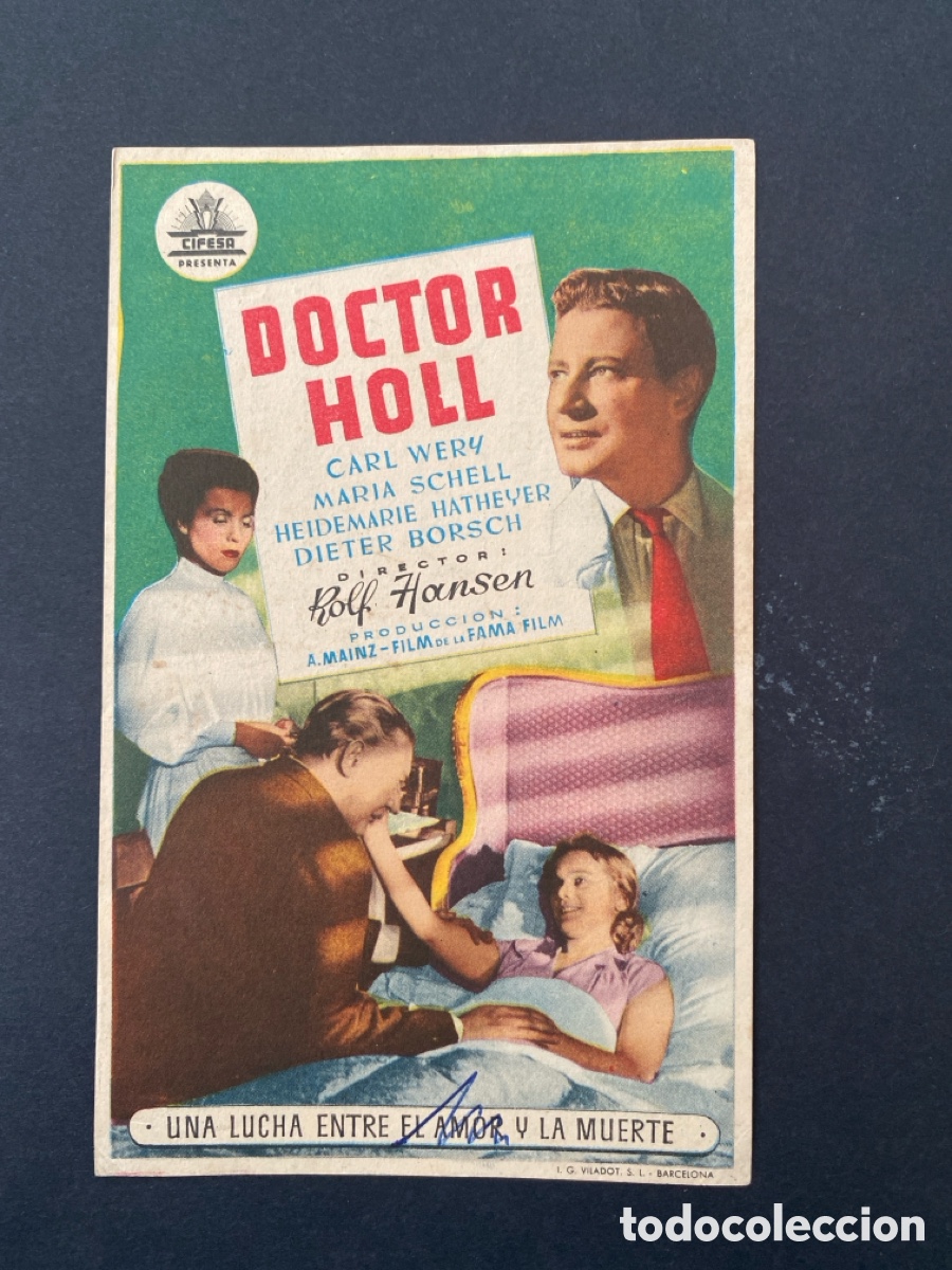 Cine: Programa de cine Doctor holl