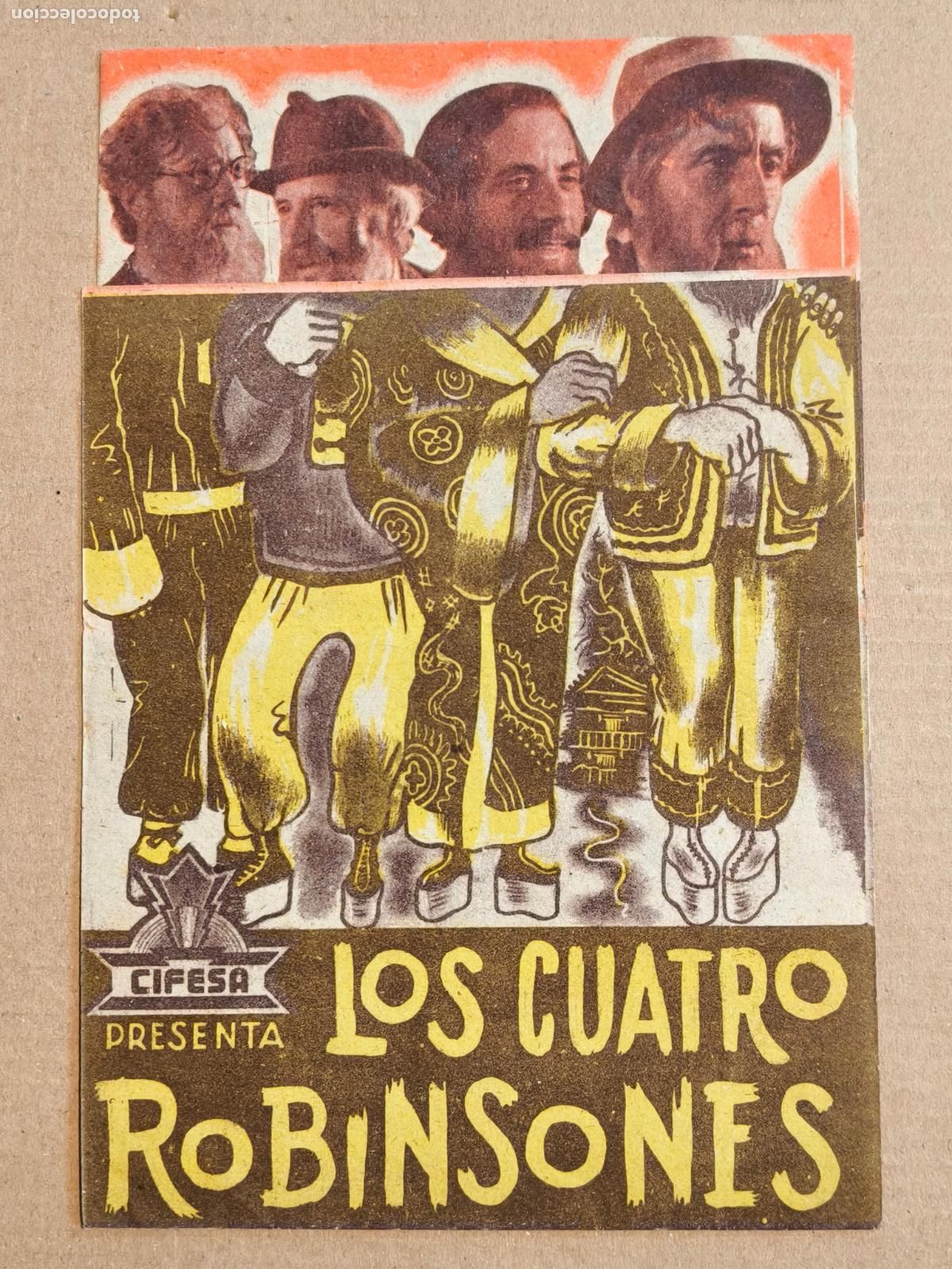 Kino: LOS CUATRO ROBINSONES PROGRAMA DE CINE1939