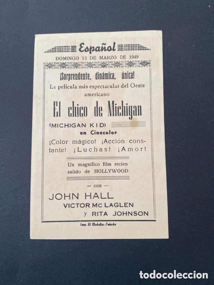 Cine: Programa de cine El chico de Michigan - Foto 2
