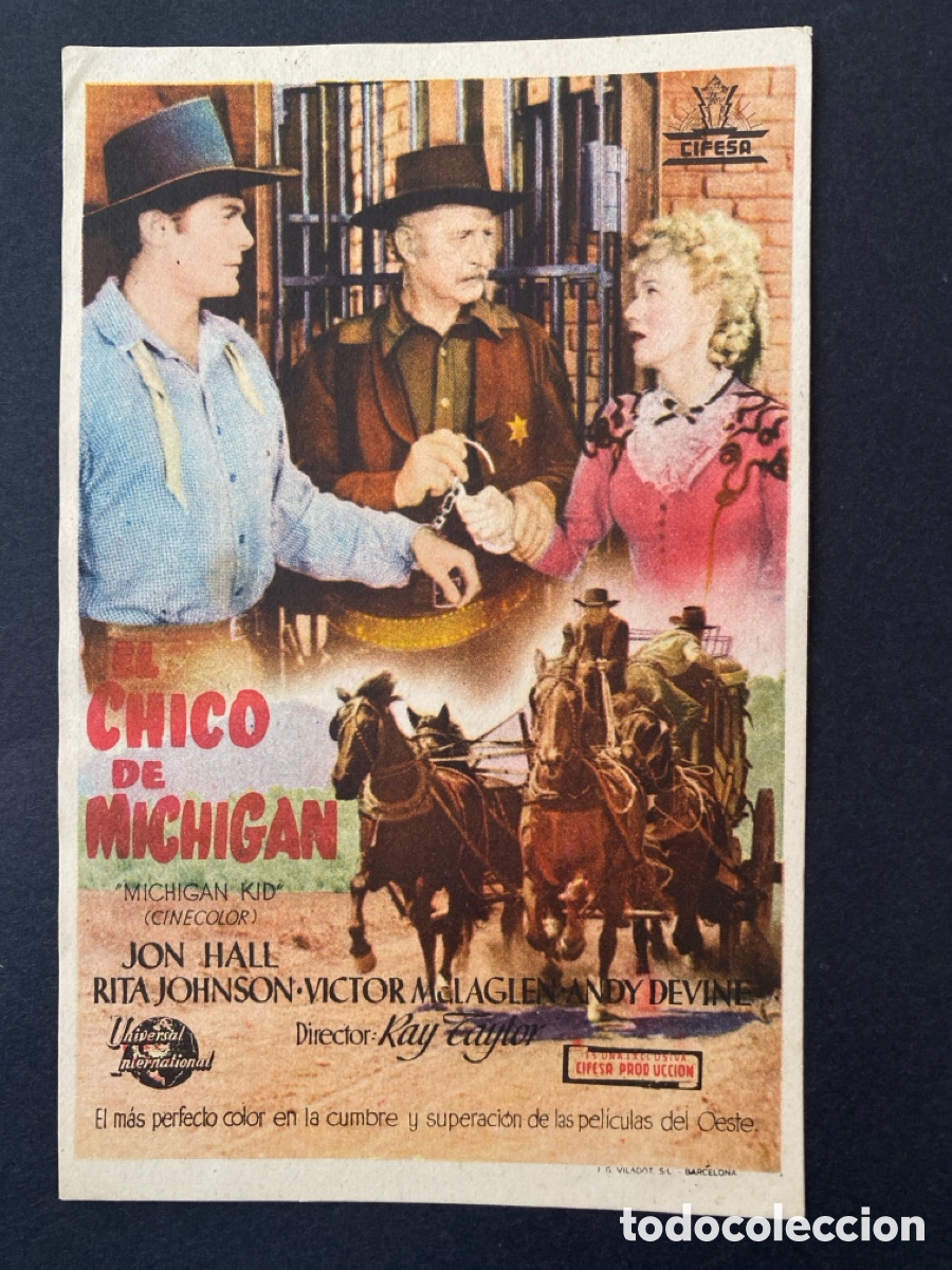 Cine: Programa de cine El chico de Michigan