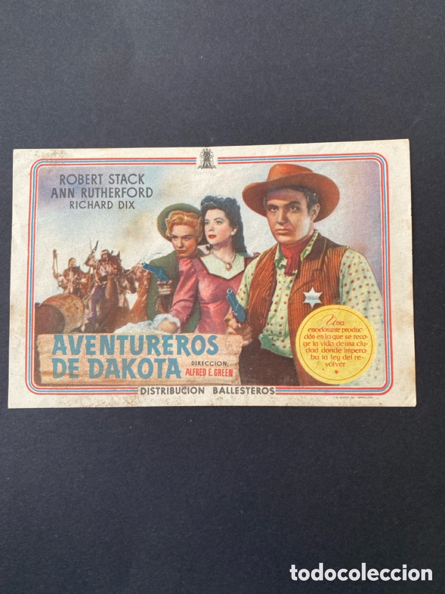Cine: Programa de cine aventureros de Dakota