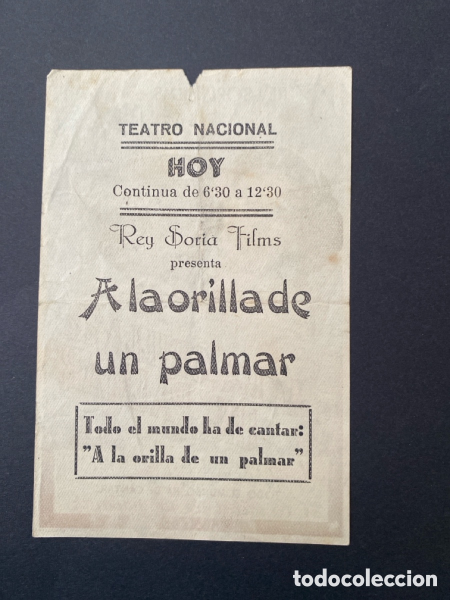 Cine: Programa de cine A la orilla de un palmar - Foto 2