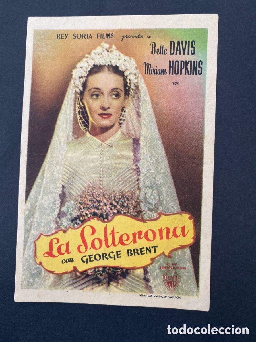 Cine: Programa de cine La solterona