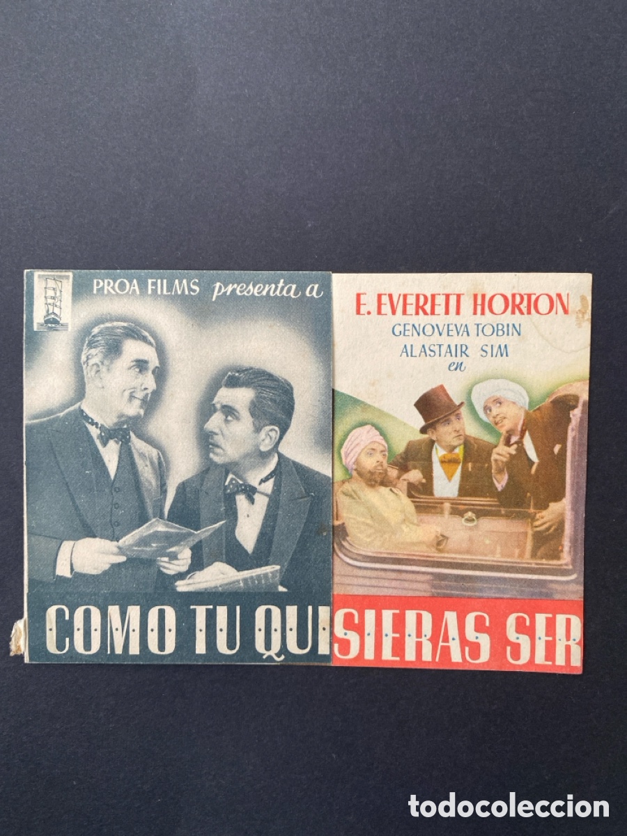 Cine: Programa de cine Como t&uacute; quisieras ser