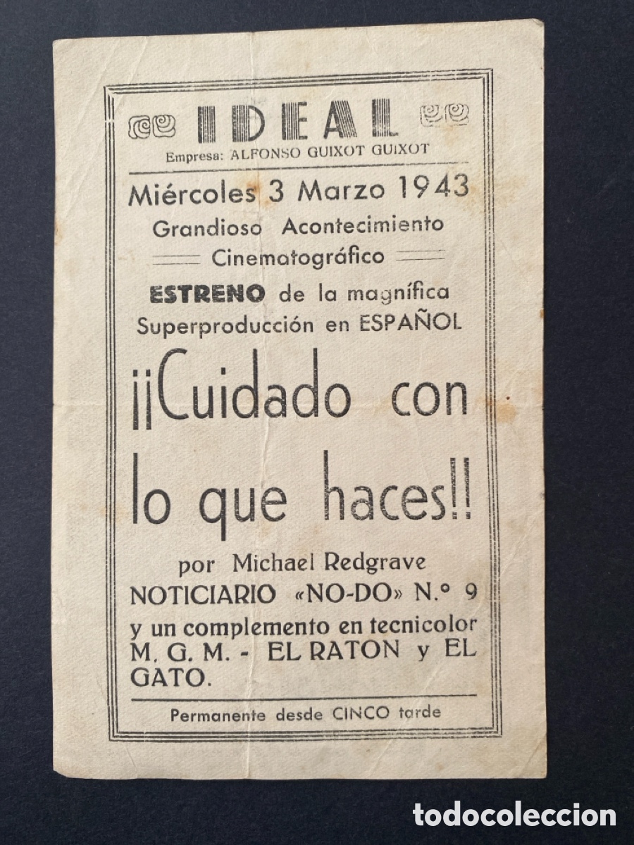 Cine: Programa de cine Cuidado con lo que haces.! - Foto 2