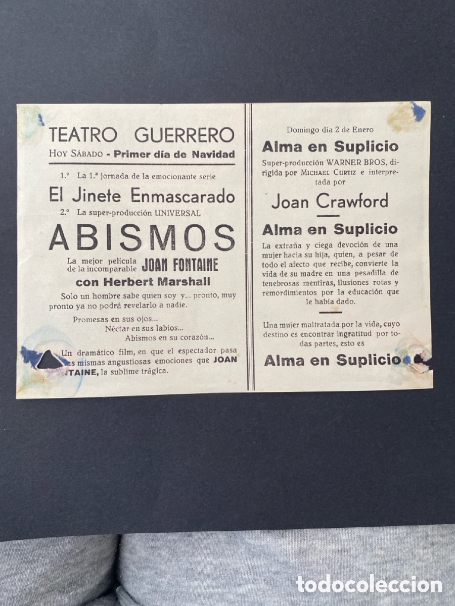 Cine: Programa de cine Abismos - Foto 2