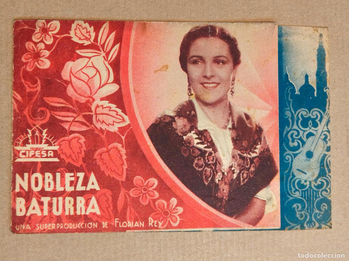 Kino: NOBLEZA BATURRA PROGRAMA DE CINE 1935