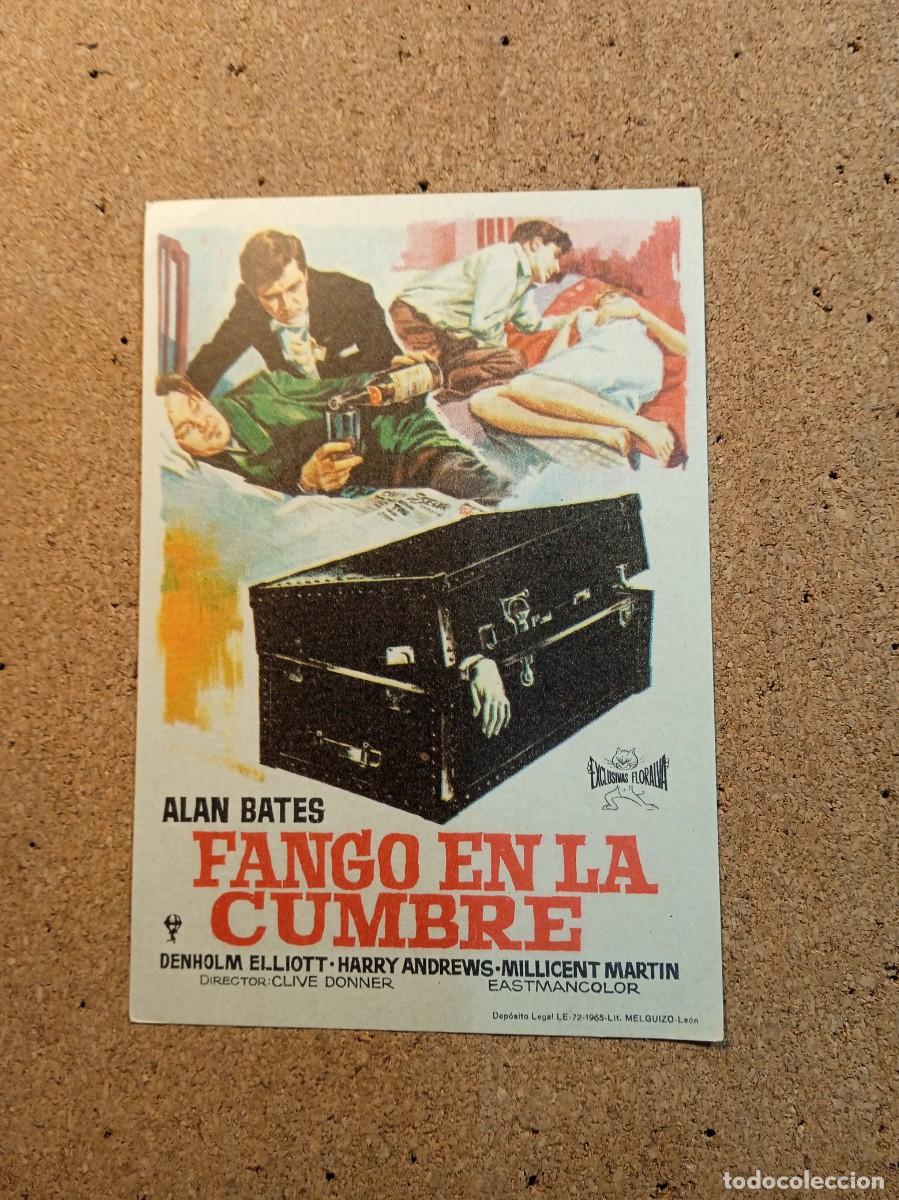 Kino: FOLLETO DE MANO SIN PUBLICIDAD FANGO EN LA CUMBRE