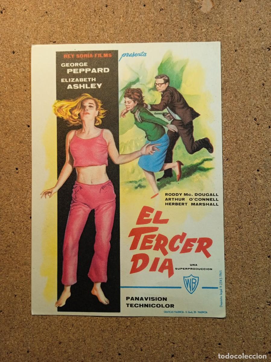 Kino: FOLLETO DE MANO SIN PUBLICIDAD EL TERCER DIA