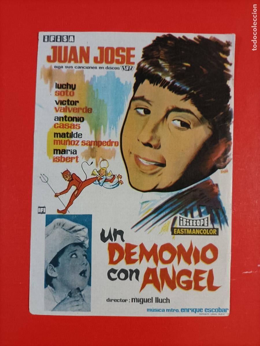Cine: UN DEMONIO CON &Aacute;NGEL. JUAN JOS&Eacute;, VICTOR VALVERDE. EST&Aacute; NUEVO. 4