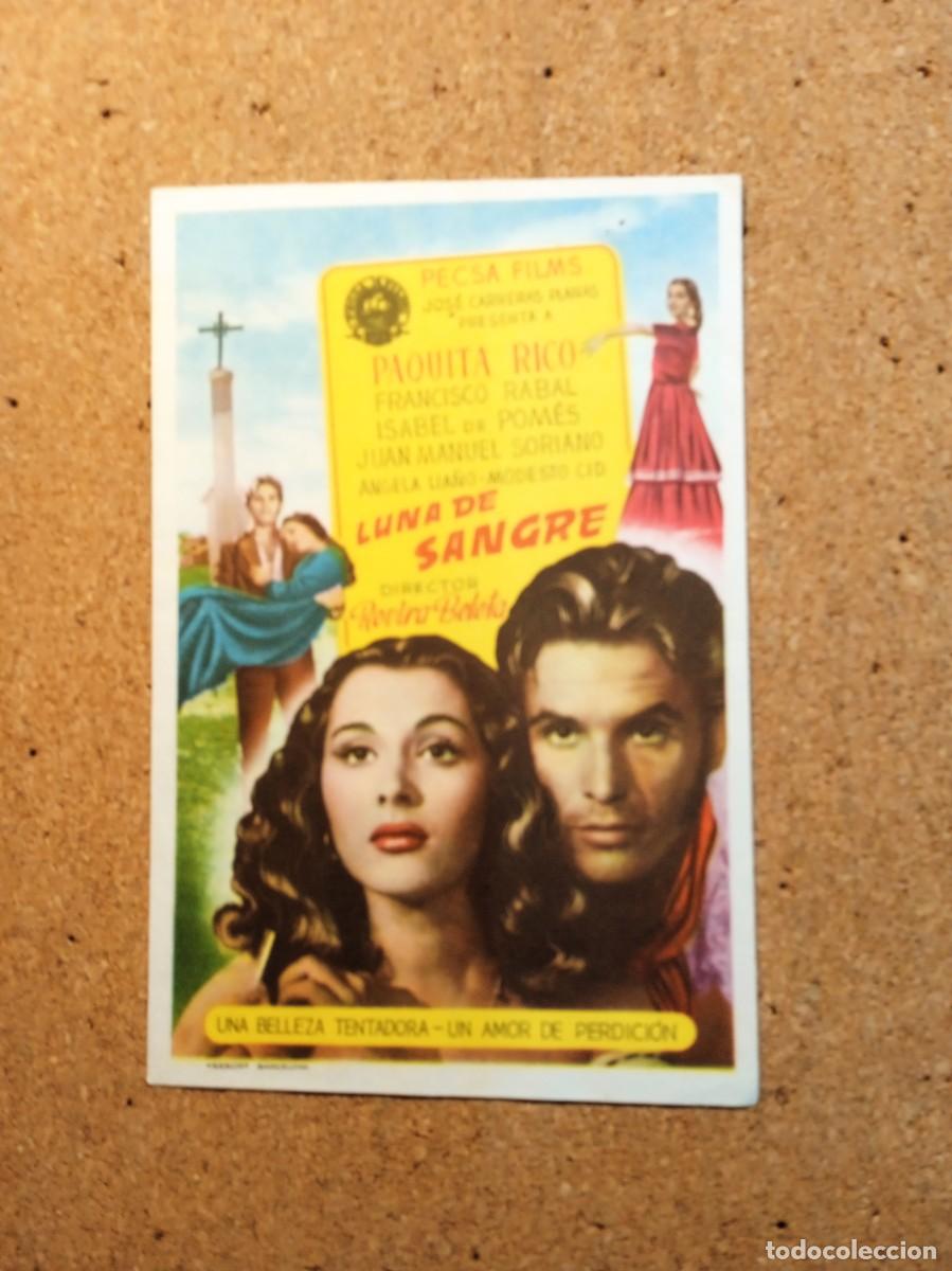 Kino: FOLLETO DE MANO SIN PUBLICIDAD LUNA DE SANGRE
