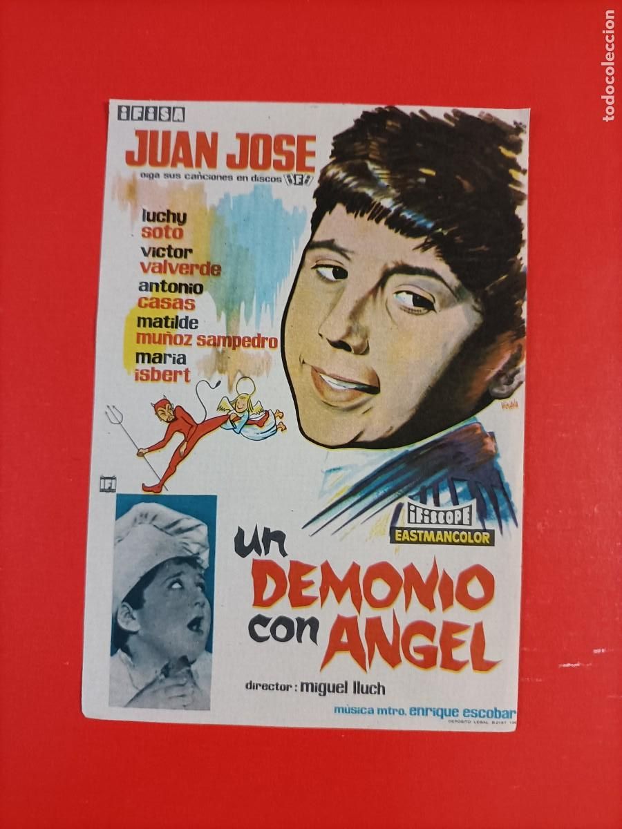 Cine: UN DEMONIO CON &Aacute;NGEL. JUAN JOS&Eacute;, VICTOR VALVERDE. EST&Aacute; NUEVO. 5