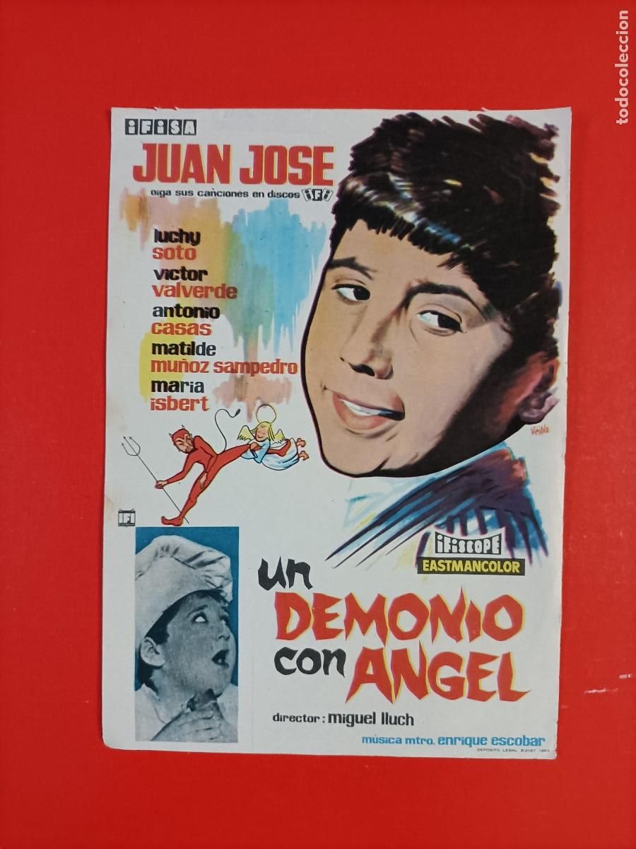 Cine: UN DEMONIO CON &Aacute;NGEL. JUAN JOS&Eacute;, VICTOR VALVERDE. EST&Aacute; NUEVO. 6