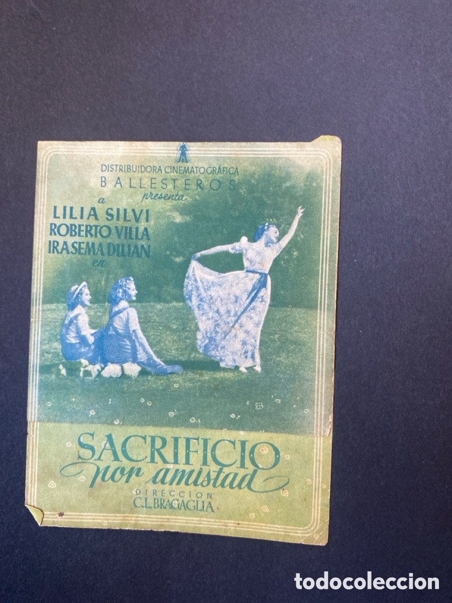 Cine: Programa de cine Sacrificio por amistad