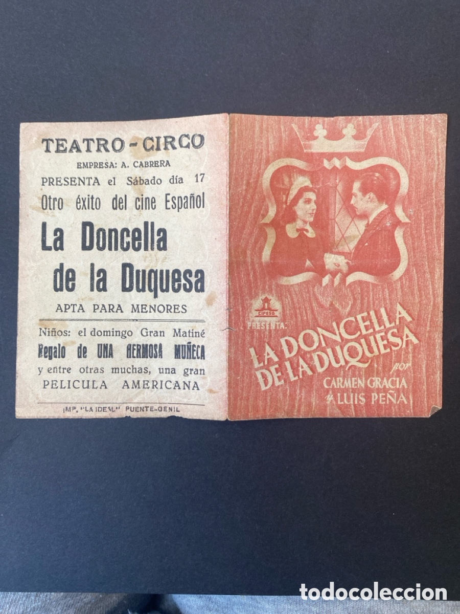 Cine: Programa de cine La doncella de la duquesa - Foto 3