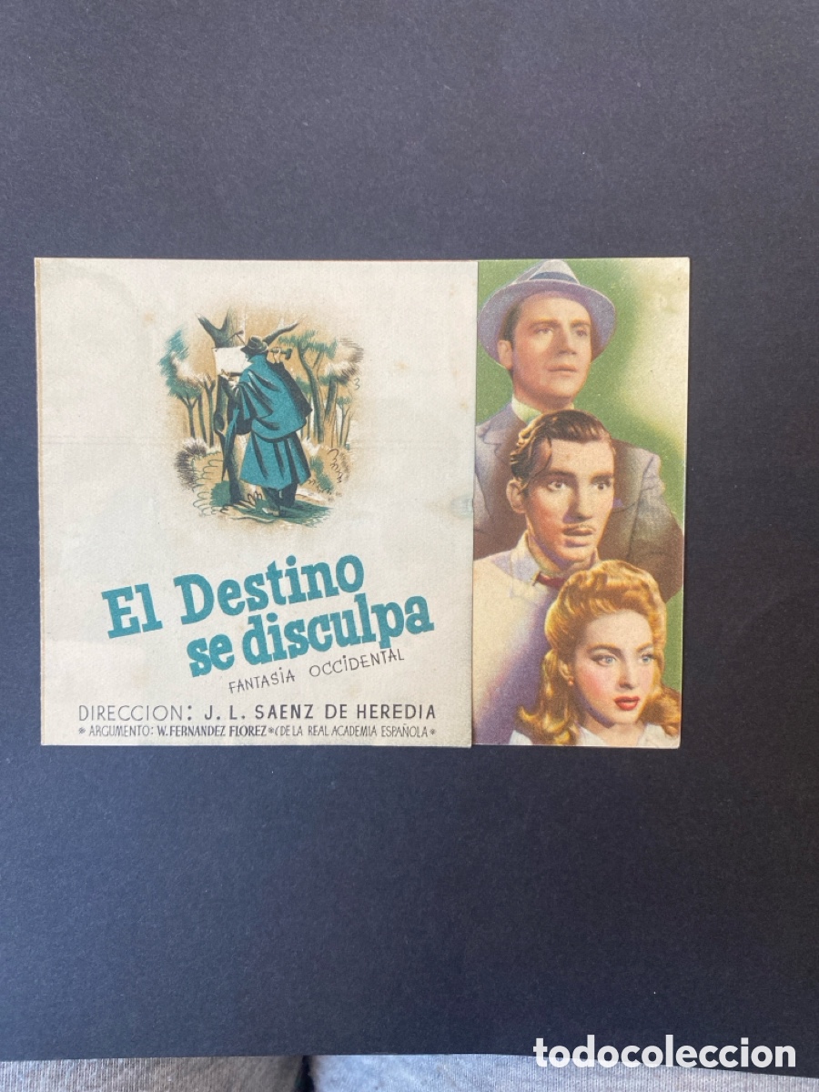 Cine: Programa de cine El destino se disculpa