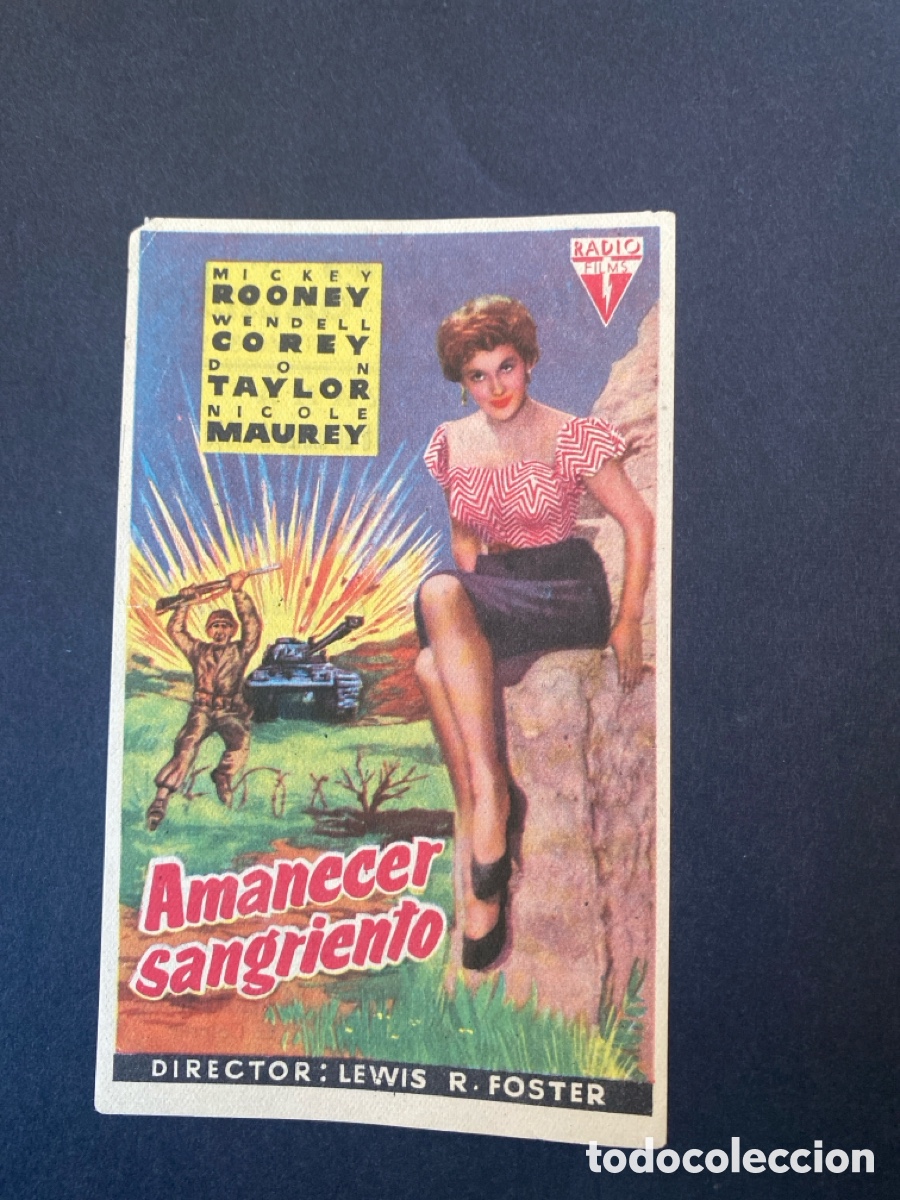Cine: Programa de cine Amanecer sangriento