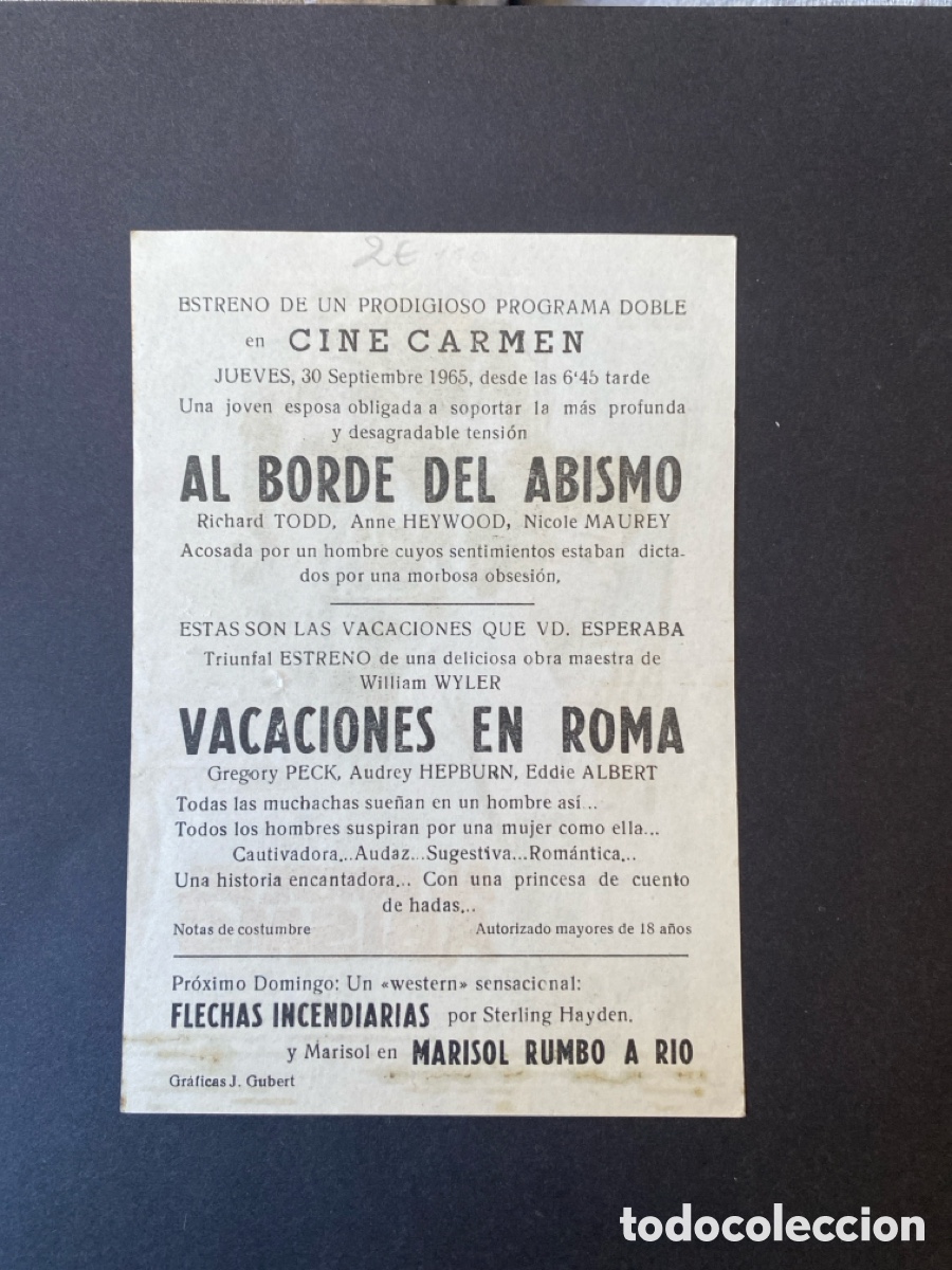 Cine: Programa se ci Al borde del abismo - Foto 2