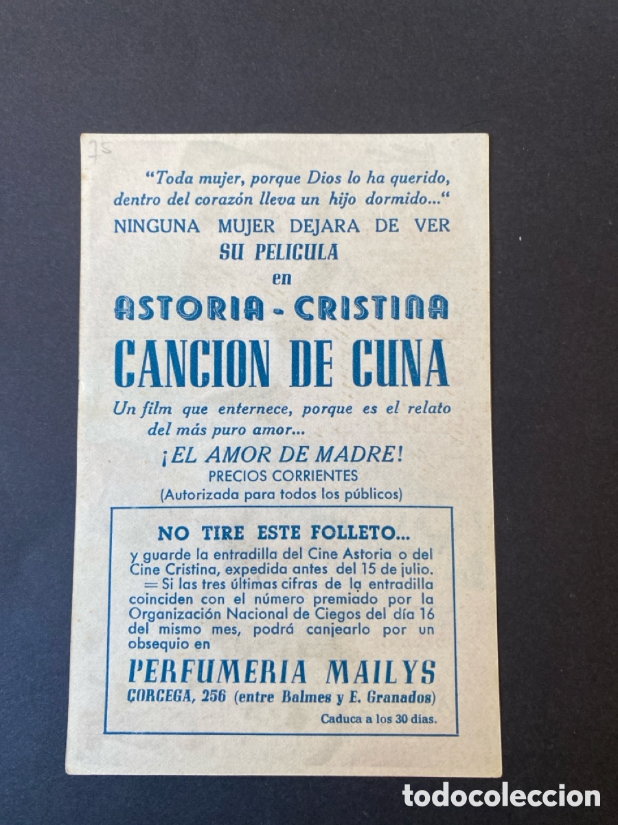 Cine: Programa de cine Canci&oacute;n de cuna - Foto 2