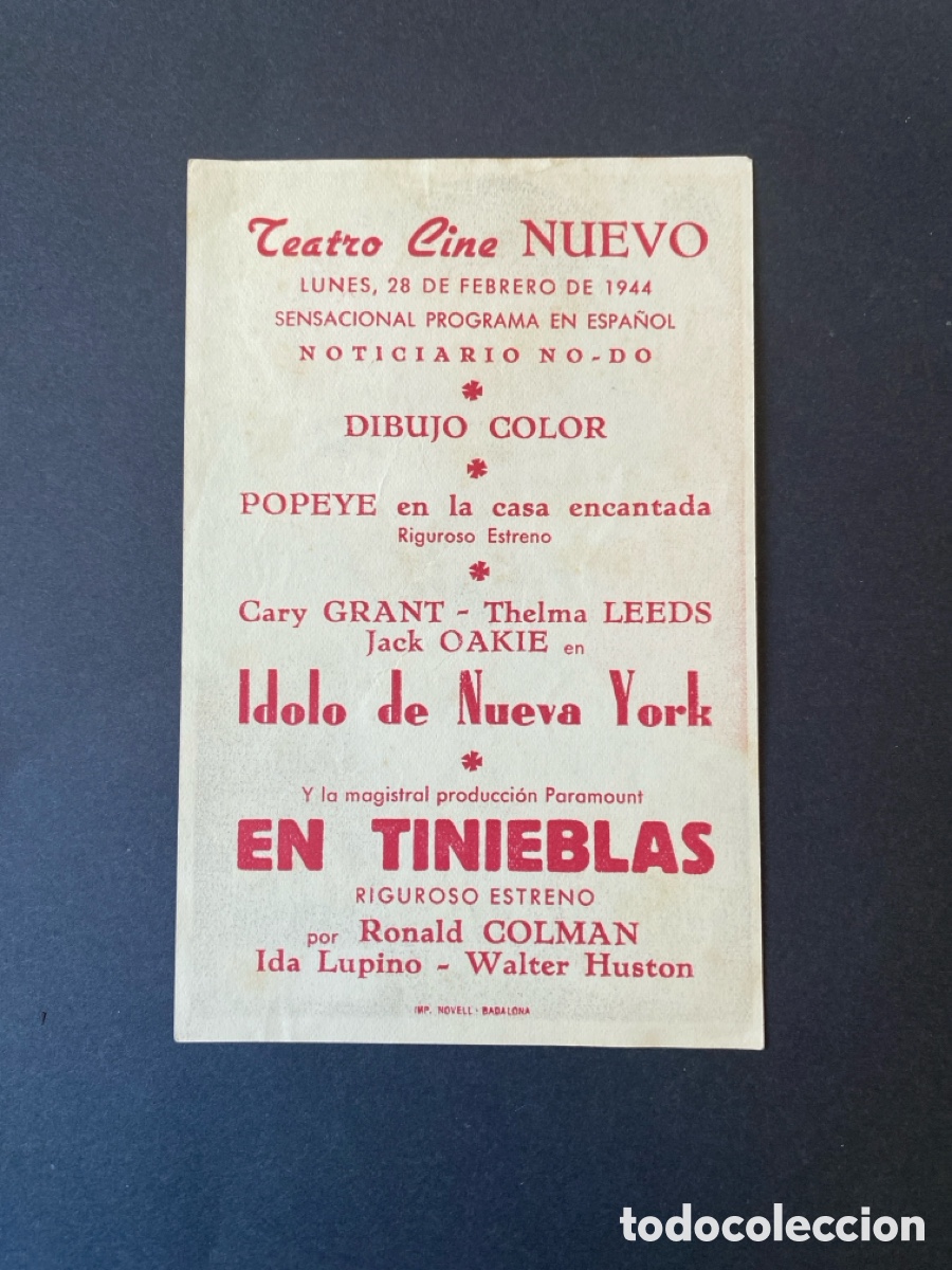 Cine: Programa de cine En tinieblas - Foto 2