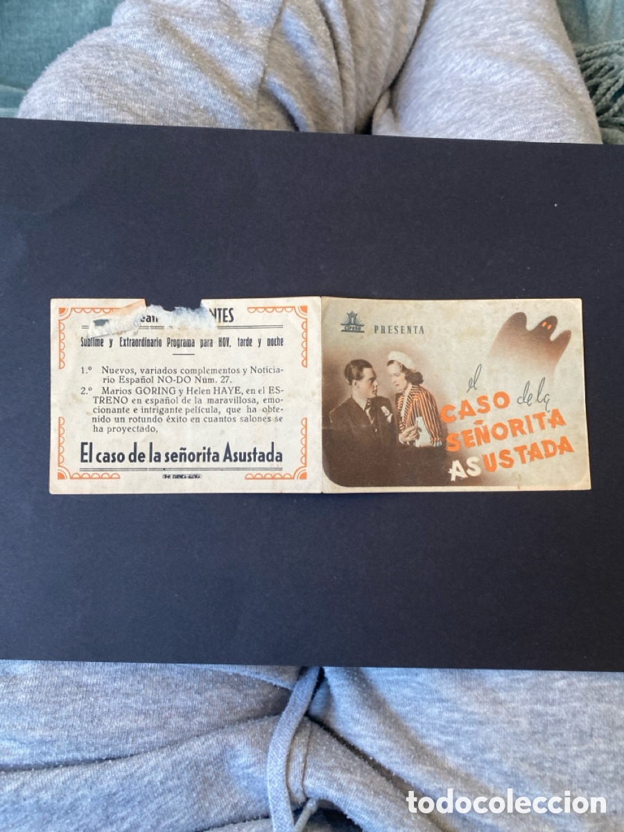 Cine: Programa de cine El caso de la se&ntilde;orita asustada - Foto 3