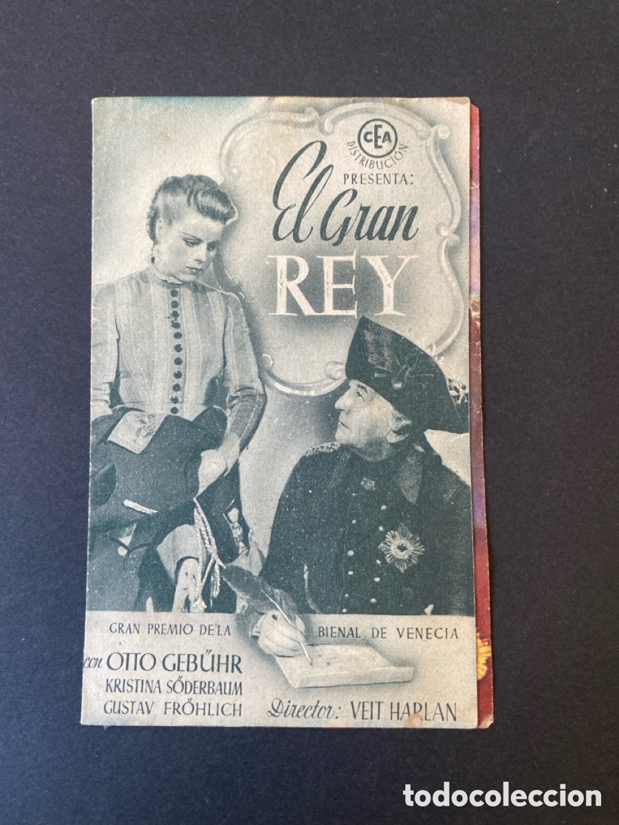 Cine: Programa de cine El gran rey